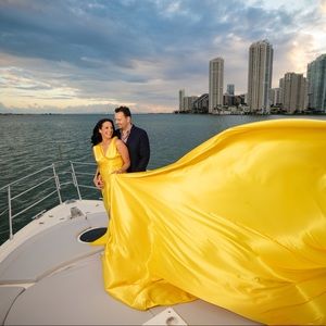 Flying dress (yellow) bought from Etsy for $199, size M/L wore only once!